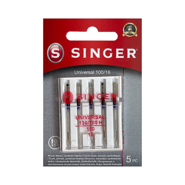 Singer Universalnadel Stärke 90/ System 130/ 705 H/ 5 Nadeln/ Blister
