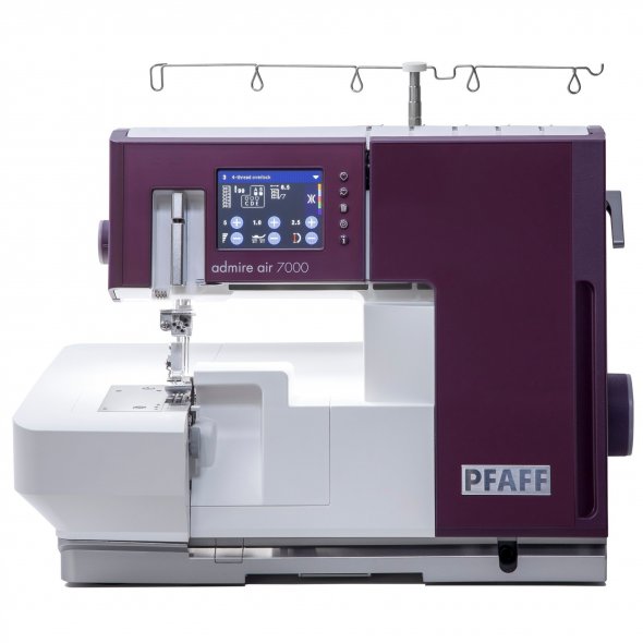 Pfaff admire air 7000 Coverlock mit Lufteinfädelung
