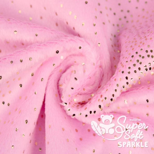 Kullaloo SuperSoft SPARKLE  (0,75 m x 1 m) 62332 - rosa