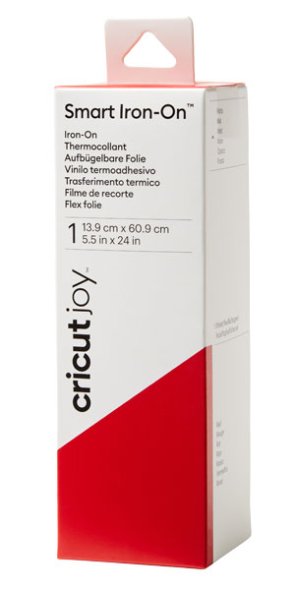 Cricut Joy Smart Iron-On Flexfolie (selbstklebend/ 13,9 x 60,9 cm/ versch. Farben) red