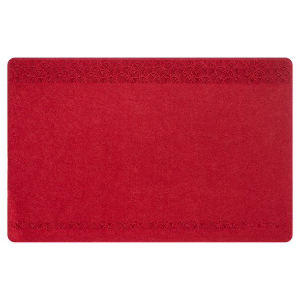 Semplix Nähmaschinenunterlage (rot/ ca. 32 x 49 cm)