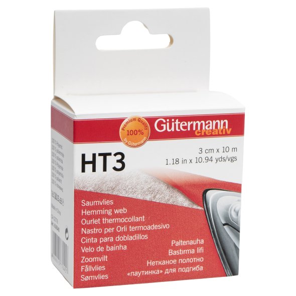 Gütermann HT3 Saumvlies (3 cm x 10 m)