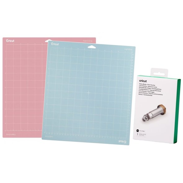 Cricut-Set Rollenklinge/ FabricGrip/ LightGrip Schneidematte