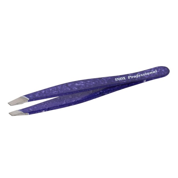 Pinzette INOX Professional (9 cm/ lila/ stabil)