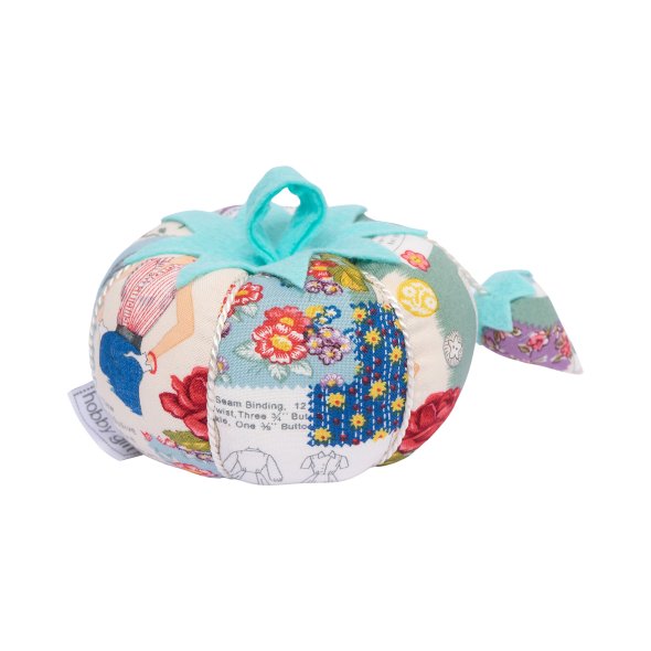 Nadelkissen von Hobby Gift Tomate Retro-Design (Ø 10,5 x 7 cm)