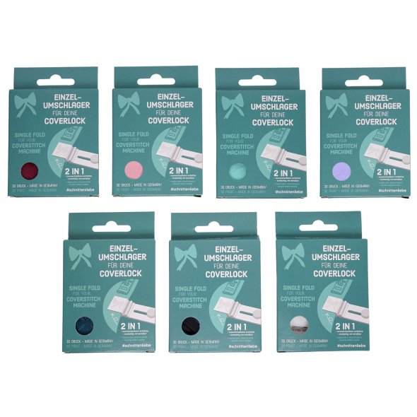 Schnittenliebe Einzelumschlager Coverlock Set 2 (20mm+30mm/ versch. Farben)