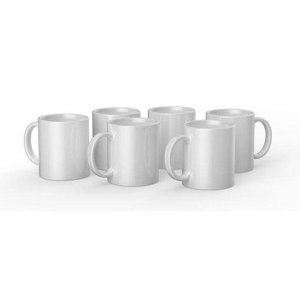 Cricut Sublimationstassen (350ml/ 6er Set)