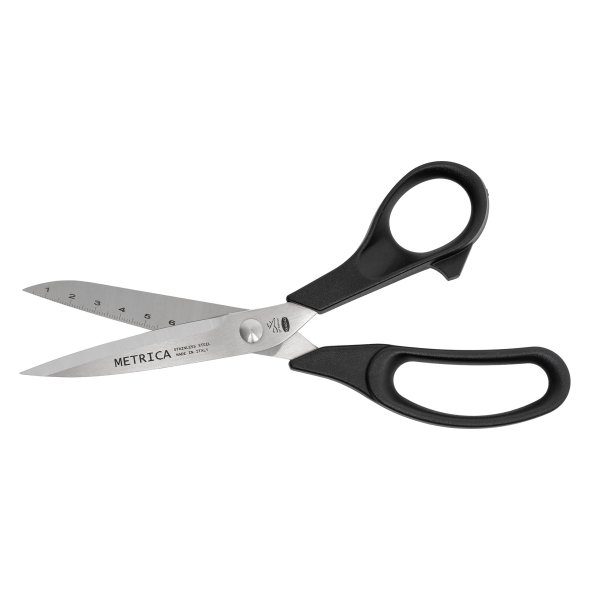 PREMAX Schneiderschere METRICA (22 cm/ mit cm Skalierung auf der Klinge)
