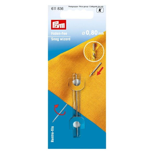 Prym Faden-Fee extra fein (0,8 mm dünne Reparaturnadel)