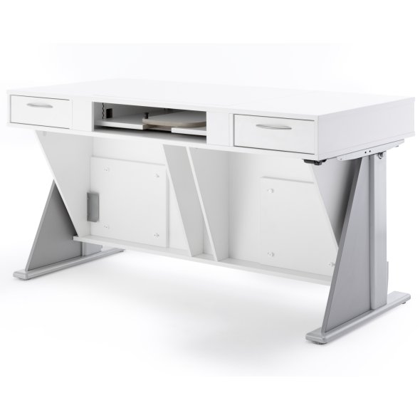 Quilt-Table twist 90° drehbar / 2 Schubladen / 44.40.80.00