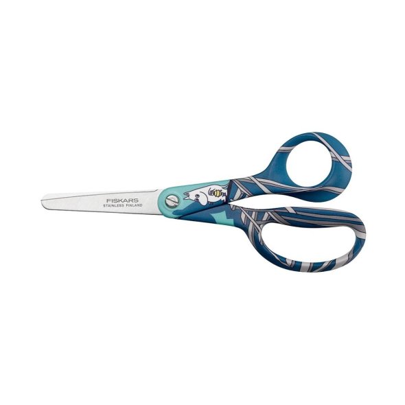 Fiskars Kinderschere Mumintroll (13 cm/ türkis/ blau)