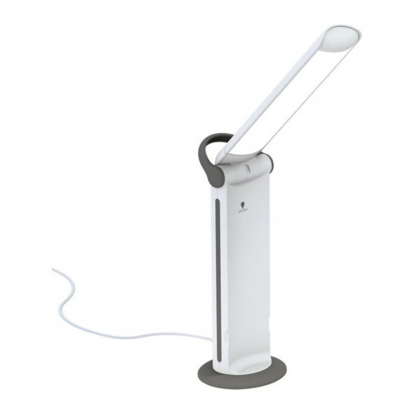 Daylight Twist 2 klappbare LED Tageslichtleuchte (weiß/ grau)