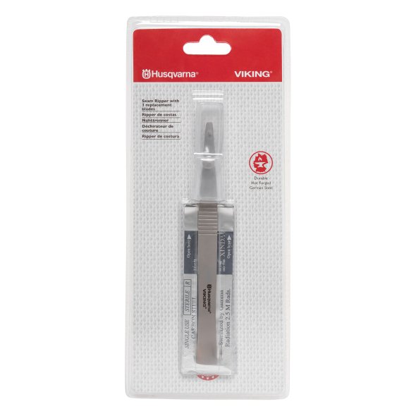 Husqvarna Viking Nahtauftrenner (15,2 cm/ 6"/ silbergrau-matt)