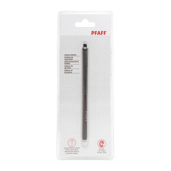 Pfaff Sicherheits-Stiletto (15,2 cm/ 6"/ schwarz)