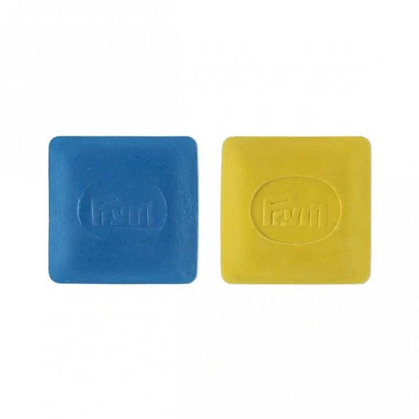 Prym Schneiderkreide-Platten 2 St. (gelb / blau)