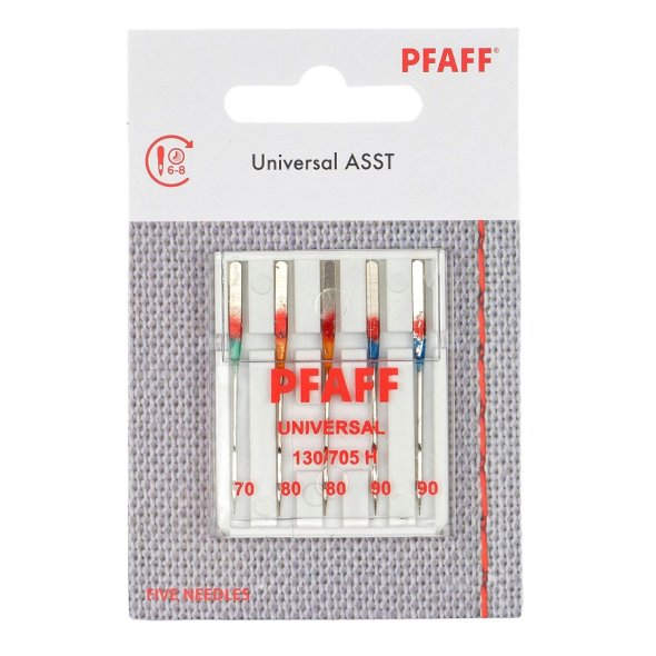 Pfaff Universalnadel Stärke 70-90/ System 130/ 705H/ 5 Nadeln
