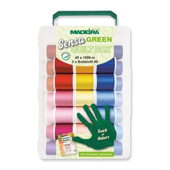 Madeira Sensa Green No.40 Softbox (40 Farben/ 1000 m)