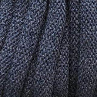 Kordel-Garn 100% recycelt Cotton/ Polyester (20 m/ 9 mm/ versch. Farben) Jeans