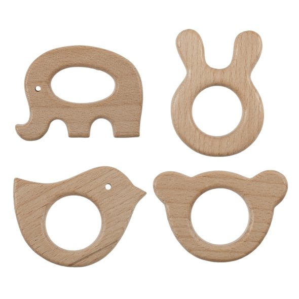 Holzring (verschiedene Tiermotive/ Buchenholz)