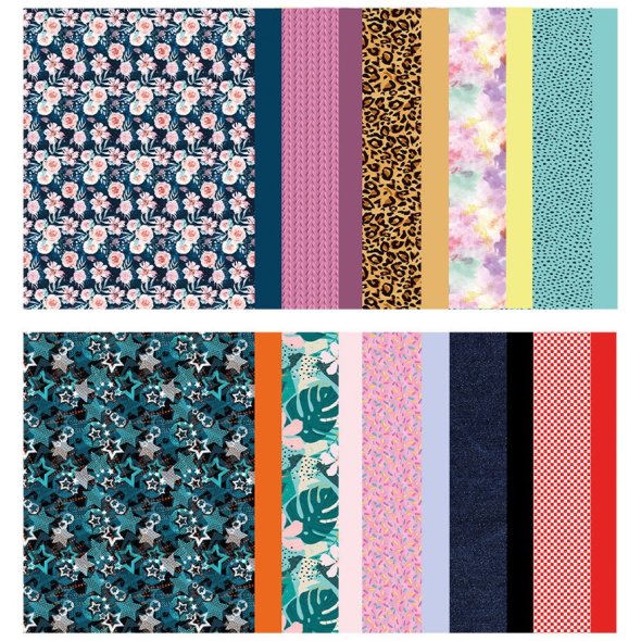 PlottiX iXpaper Sublimationspapier (20 x 30 cm/ versch. Designs)