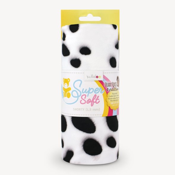 Kullaloo Hobby Horse Stoff Tigerschecke (1,5 mm SuperSoft SHORTY/ 100 x 75 cm)