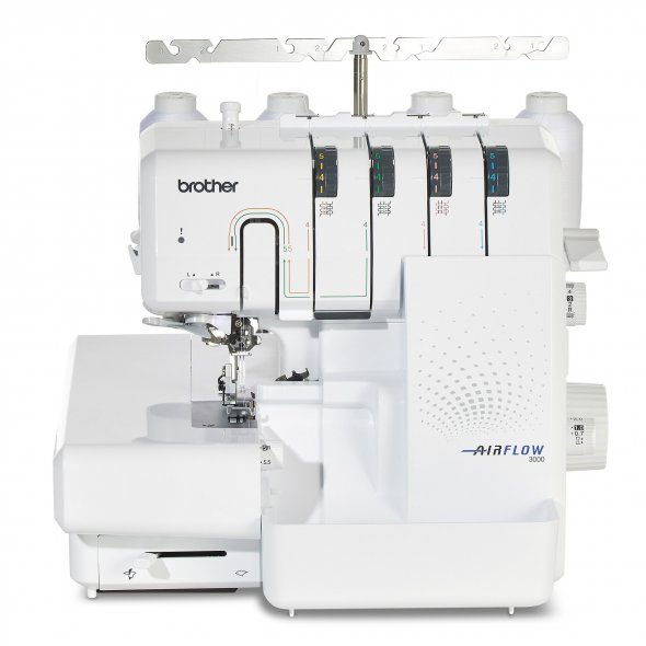 Brother AIRFLOW 3000 - 4 Faden Overlock mit Lufteinfädelung