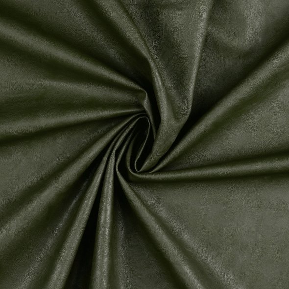Kunstleder gecrasht (0,60 m x 1,45 m/ verschiedene Farben) 5032 - oliv