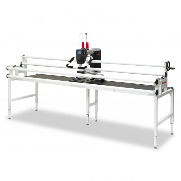 Bernina Q 20 Langarm Quiltmaschine mit 10 Fuß Studio Quiltrahmen