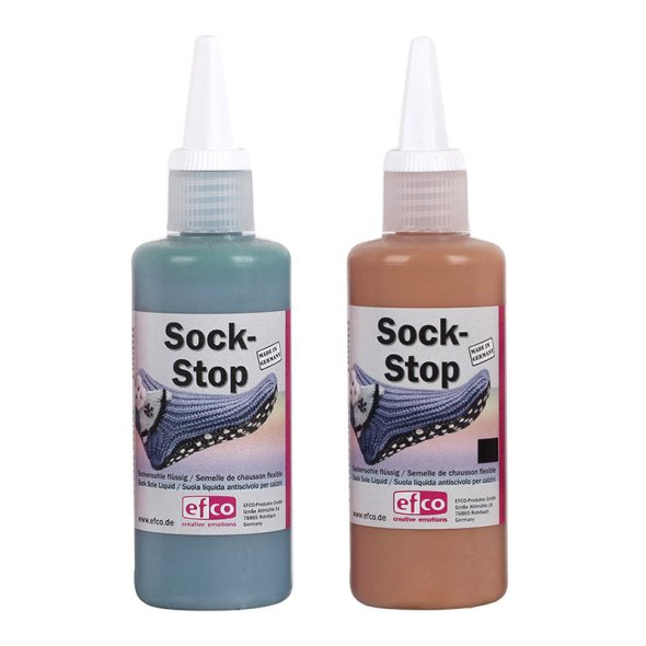 Sock Stop Set Nr.16 blau/ braun - flüssige Latexmilch von Efco