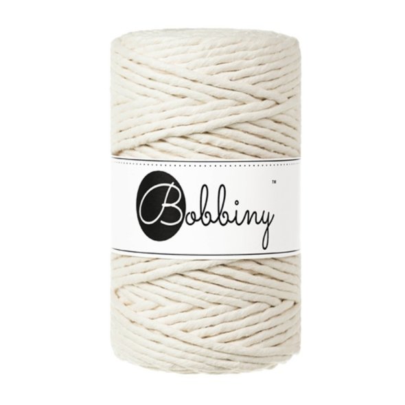 Bobbiny Makramee Natural XXL (5 mm/ 100 m)