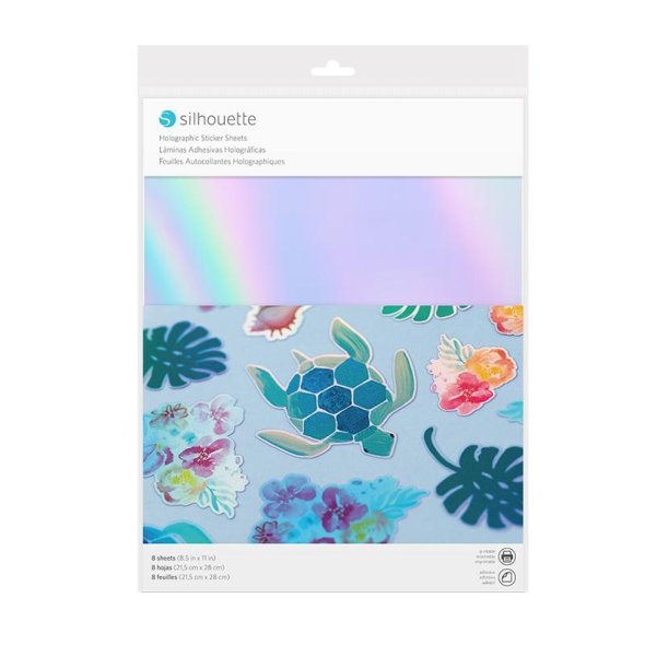 Silhouette Holographic Sticker Bögen (215 x 280 mm/ 8 Bögen)