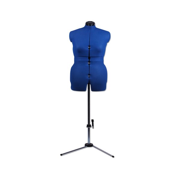 Profi Schneiderpuppe/ Schneiderbüste Legform Größe C extra groß - blau