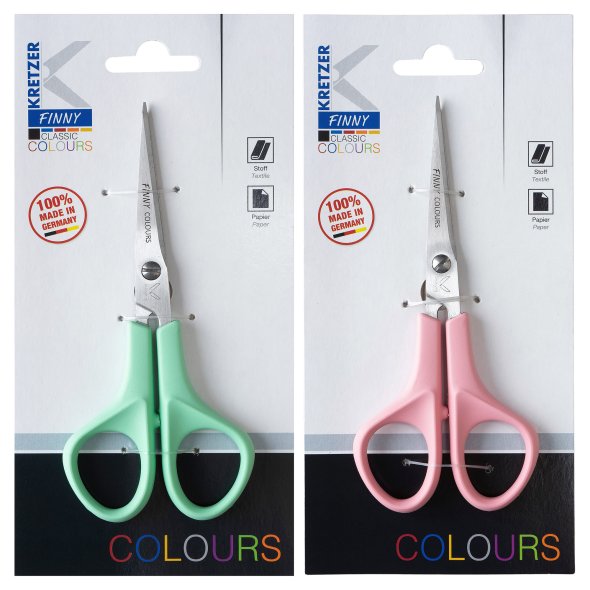 Kretzer FINNY Colours Stickschere (13 cm 5"/ versch. Farben)