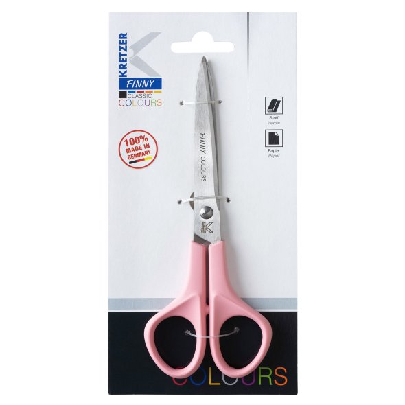 Kretzer FINNY Colours Nähschere (15 cm 6"/ versch. Farben) Rosa