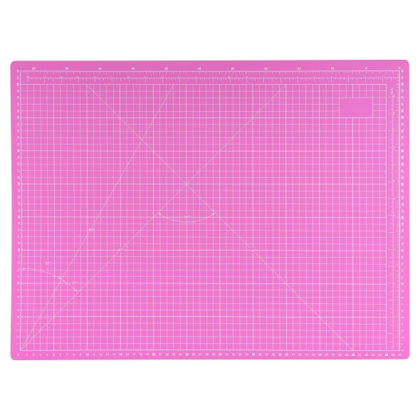 Schneidematte mit Metallkern pink A2 (Magnethaftung/ 60 x 45 cm)