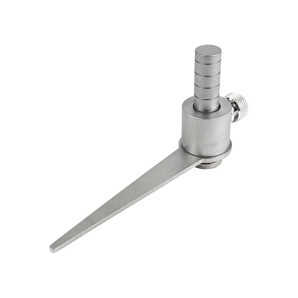 Kleiner Karl - Zuschneidehilfe silber (Aluminium/ glasperlengestrahlt)
