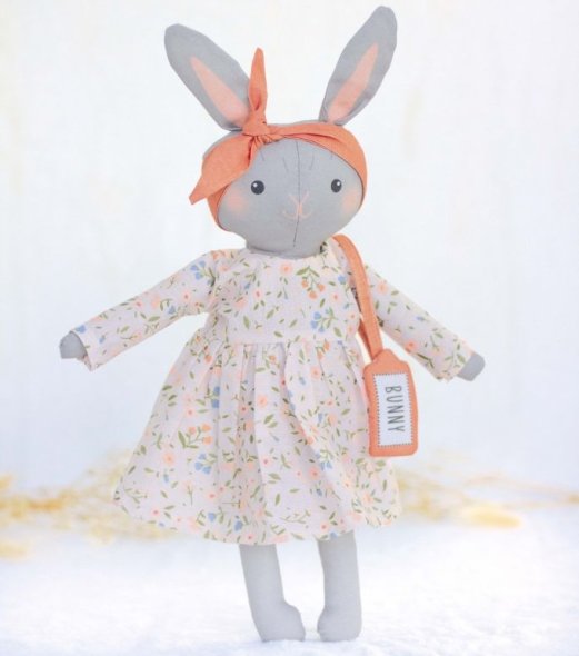 Panel Kuscheltier Coccolini (4 verschiedene Designs) Bunny