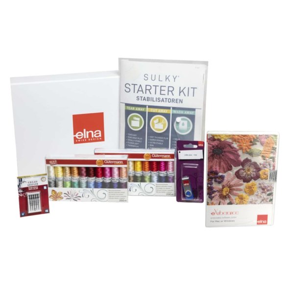 Elna Kreativ-Komplett-Set Sticken inkl. Sticksoftware eXuberance Junior