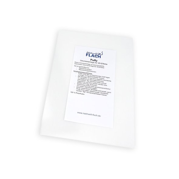 Gunold Puffy Volumeneinlage (10 x 20 x 30 cm/ Stickschaum für 3D Effekte)