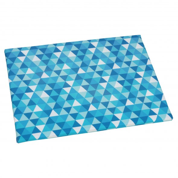 Semplix Bügelunterlage Diamond Design petrol/türkis (40 x 30 cm)