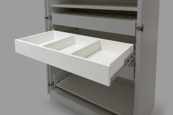 STORE flex Schublade 3 Gefache/ Teilauszug 50.00.XX.77