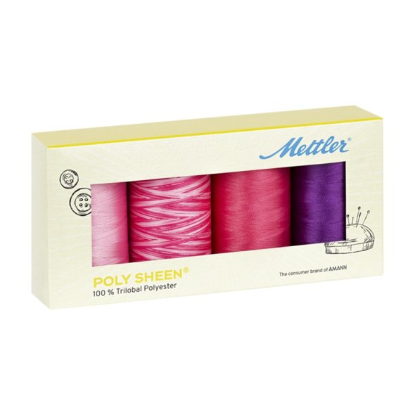 Amann Mettler POLY SHEEN 4BLOSSOM-KIT No.40 800 m