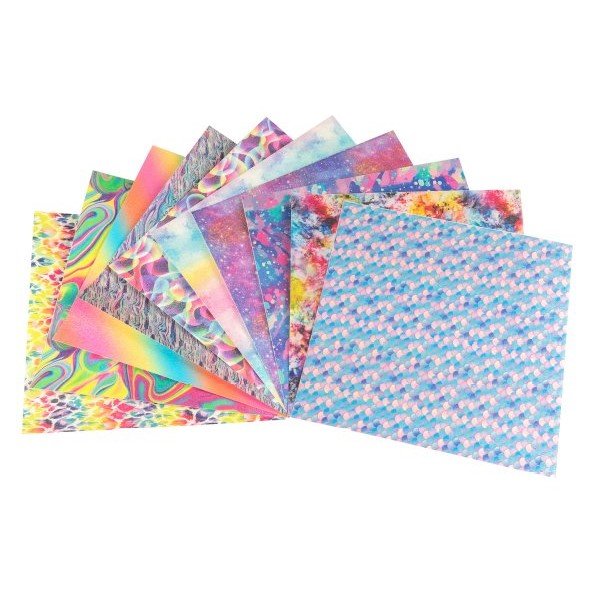 TECKWRAP selbstklebende Brush Vinylfolie 30 x 30 cm (versch.Farben)