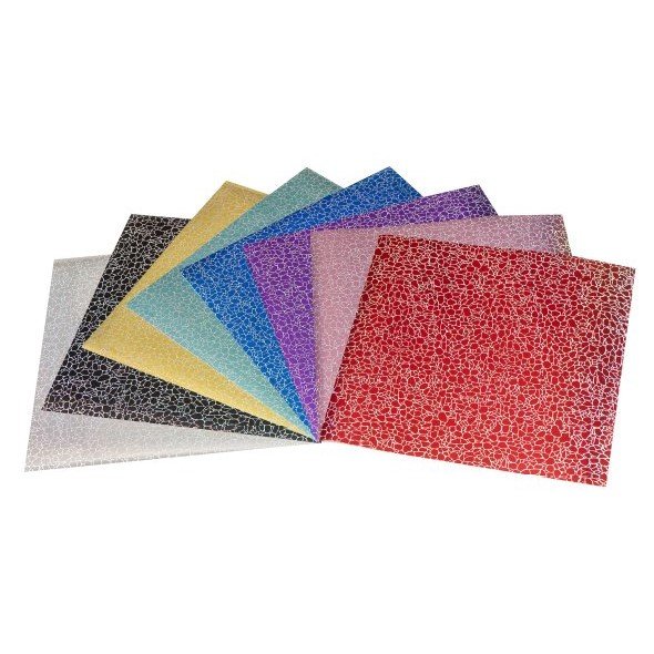 TECKWRAP HOLO COBBLESTONE Vinylfolie 30 x 30 cm (versch.Farben/selbstklebend)