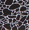 TECKWRAP holo Cobblestone Vinylfolie 30 x 30 cm (versch.Farben/selbstklebend) Black