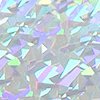 TECKWRAP HOLO GLAS FLOWER 30 x 30 cm (versch.Farben/selbstklebend) Silver
