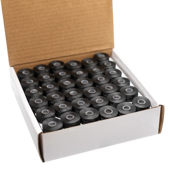 Gunold BOBBY FIL CORE MAGNETIC schwarz (144 Spulen mit Kern/ ohne Seitenscheiben)