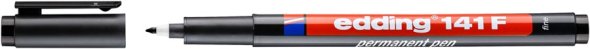 Edding Permanenter Folienschreiber - schwarz 0,6 mm