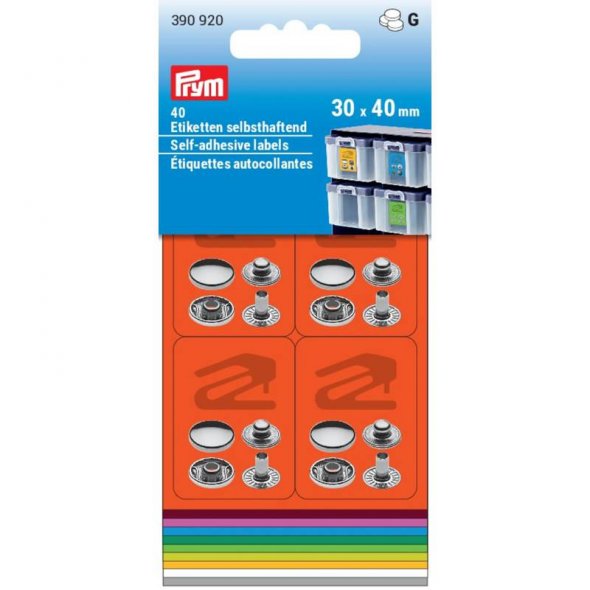 Prym Farbetiketten VARIO (40 Stück)