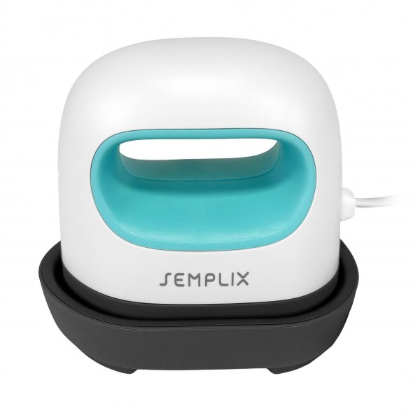Semplix SimplePress Mini (6,2 x 10,6 cm / Wärmetransferpresse / türkis)
